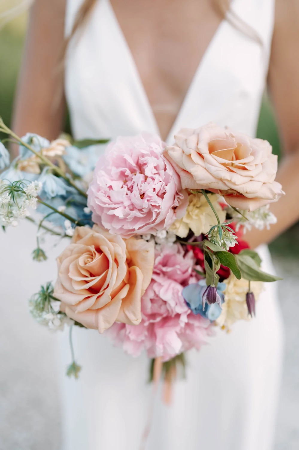 Miréio — bouquet de la mariée en Provence
